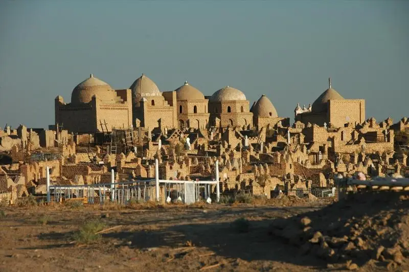 Ancient Khorezm desert fortresses